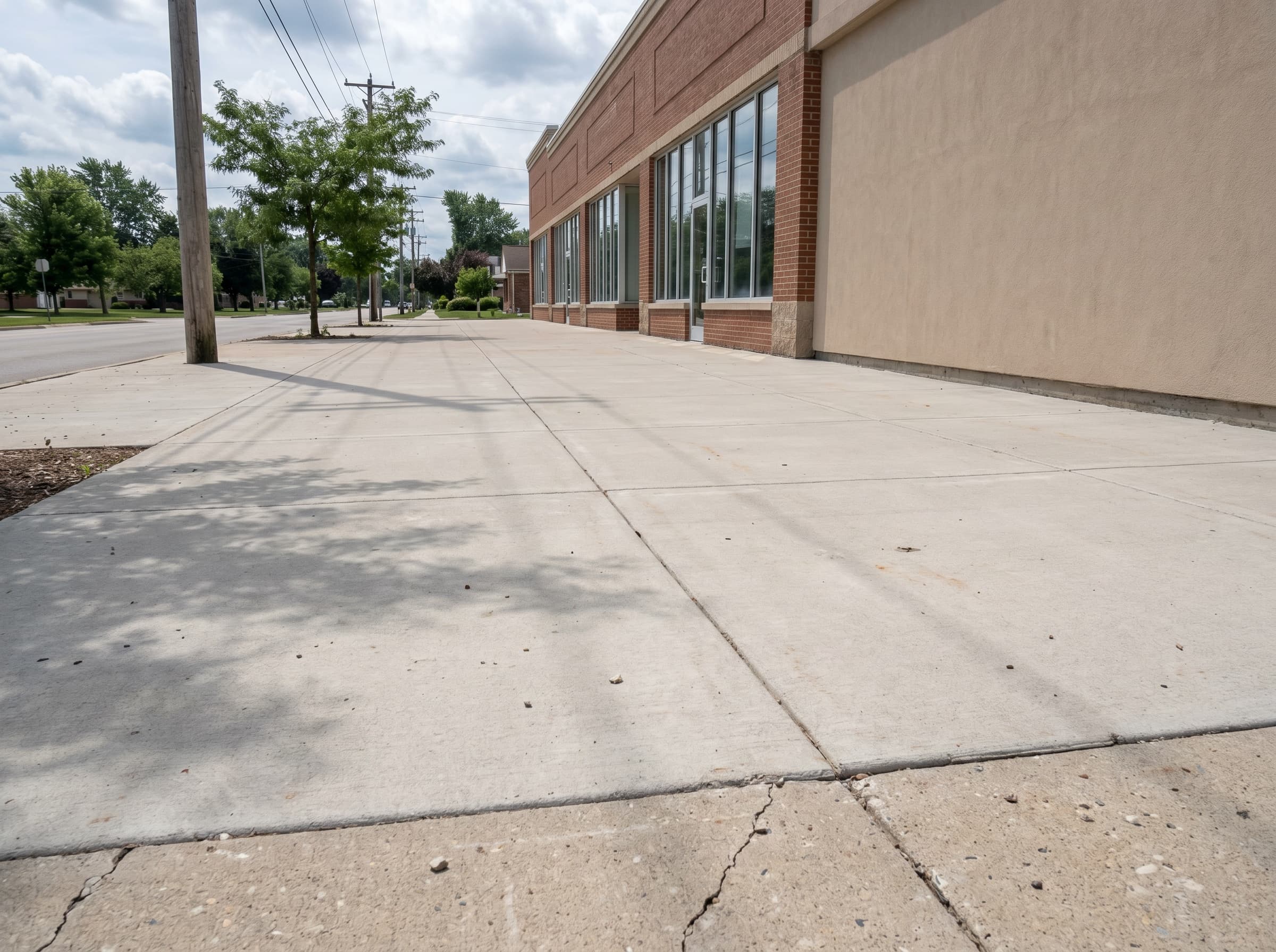 Commercial Concrete project example