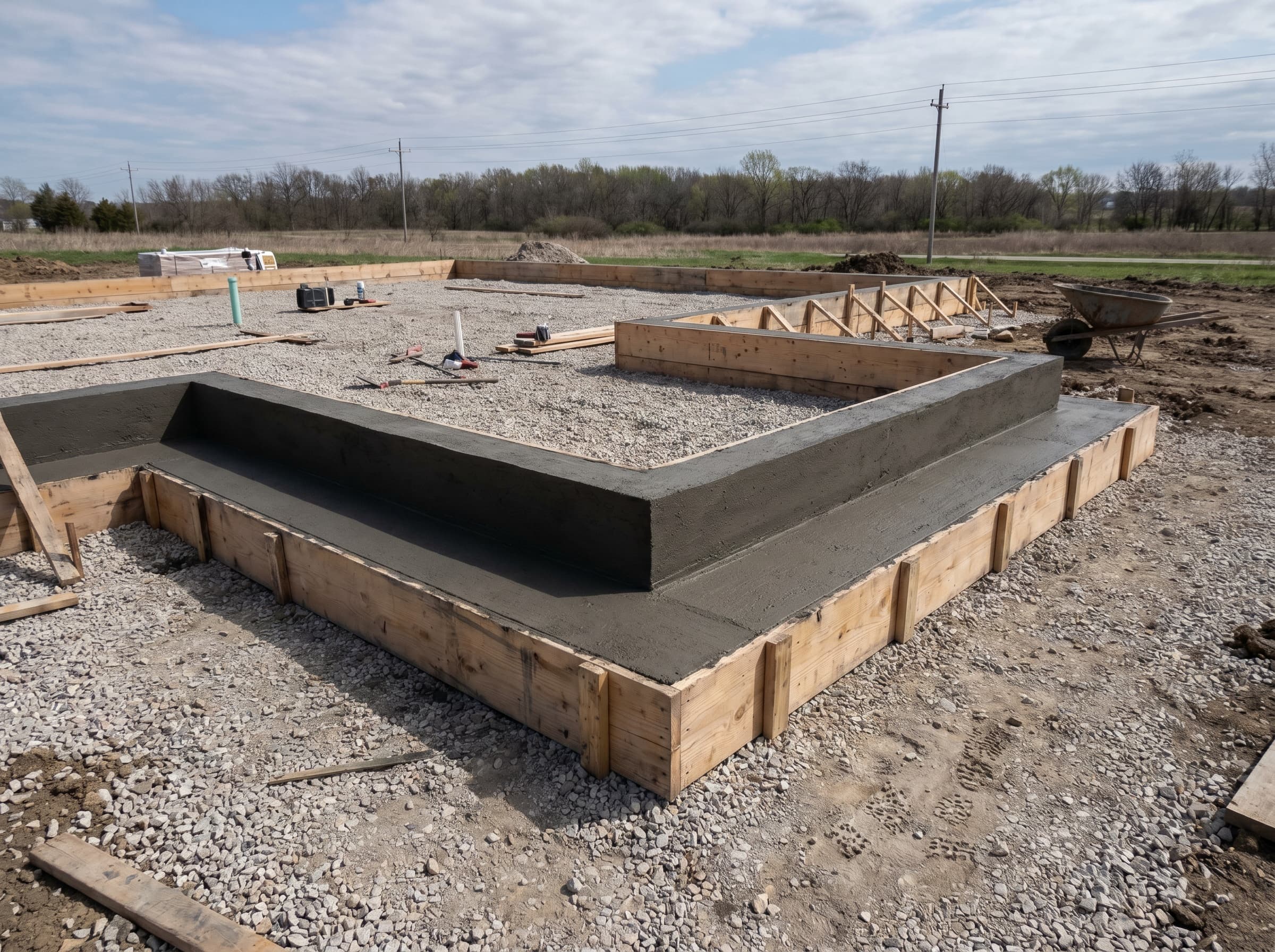 Concrete Foundations project example