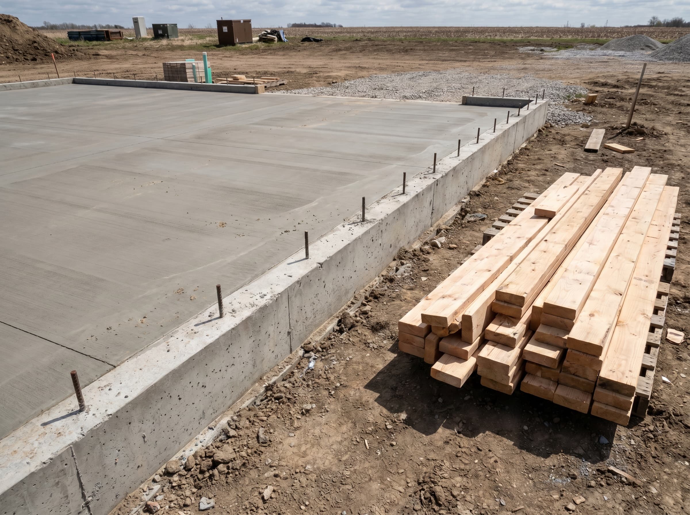 Concrete Foundations project example