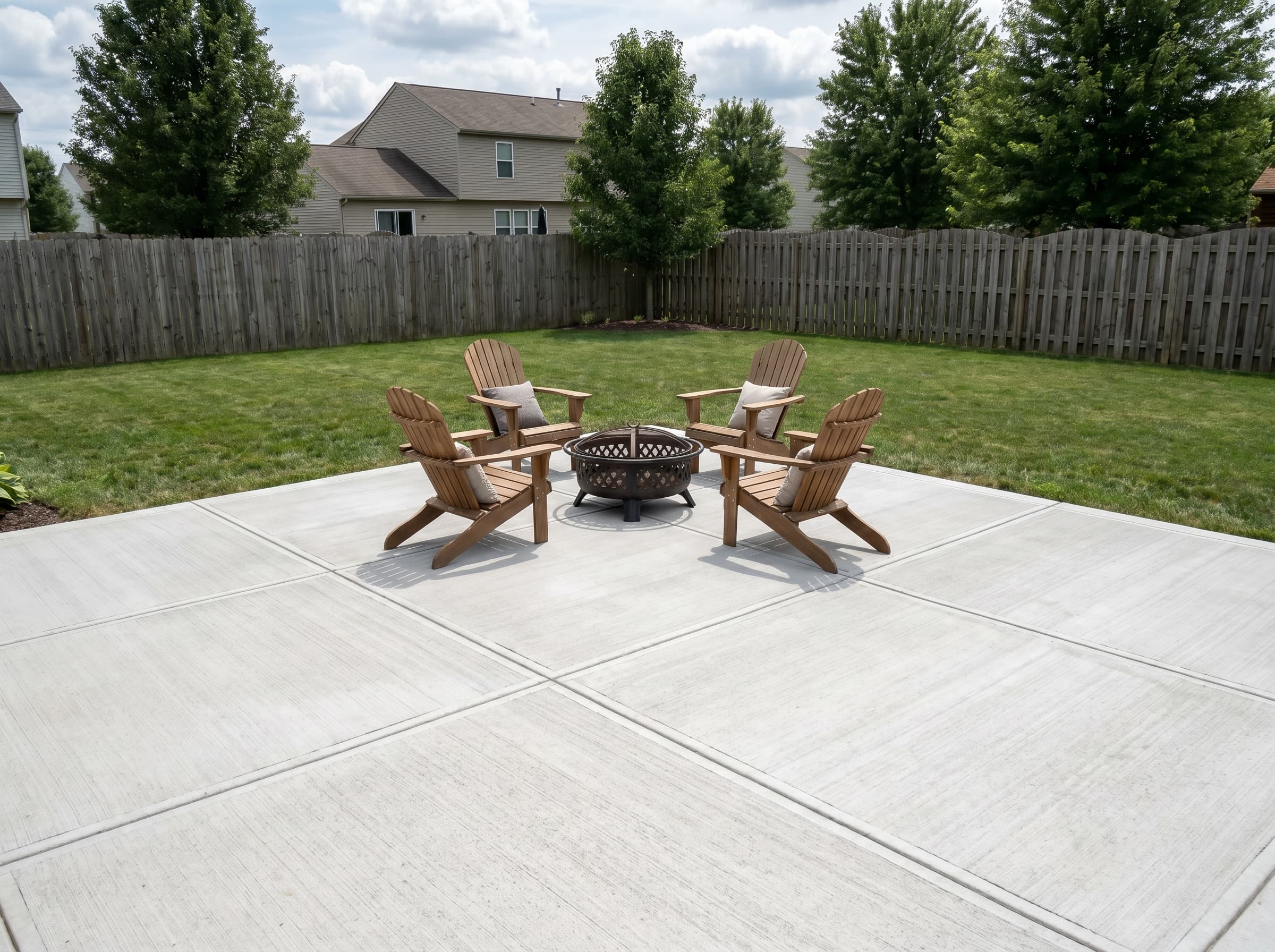 Concrete Patios project example