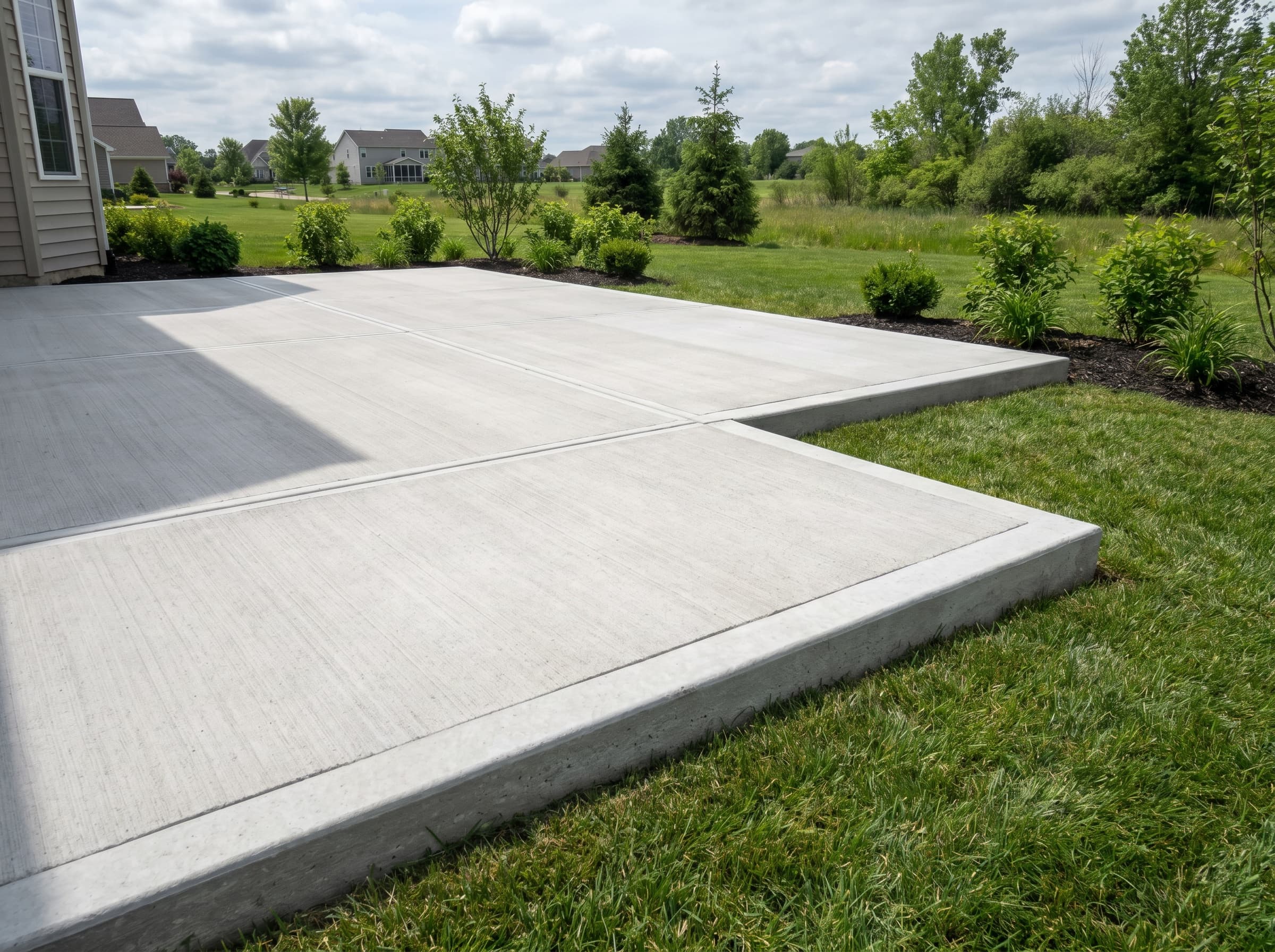 Concrete Patios project example