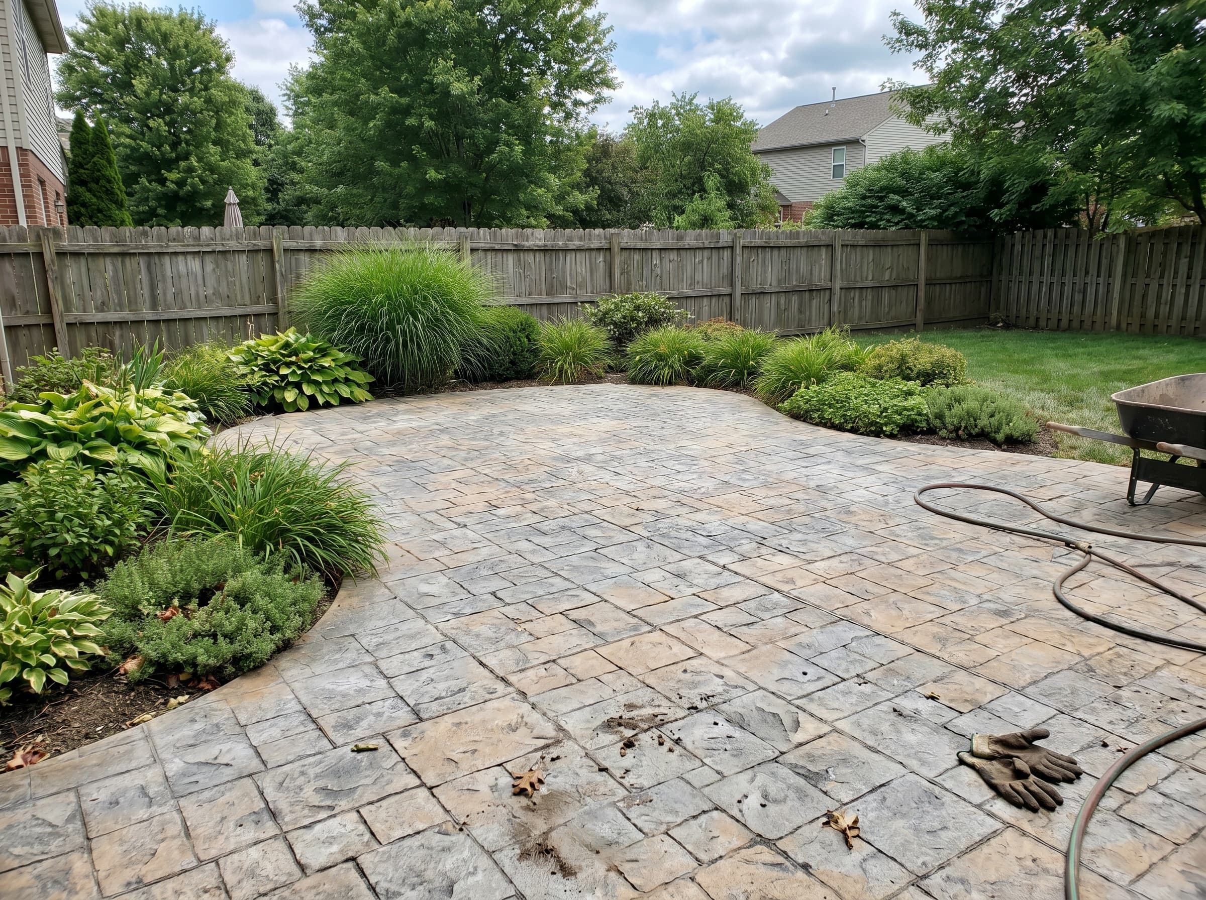 Stamped Concrete project example
