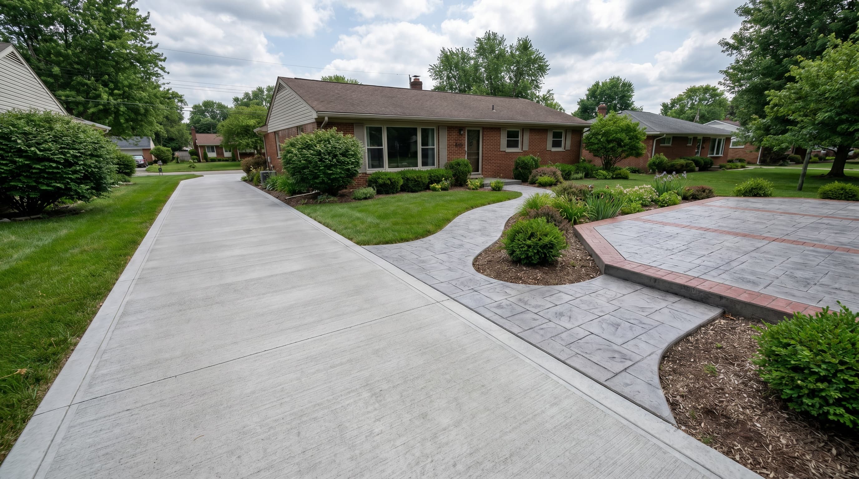 Commercial concrete work in Columbus, Ohio